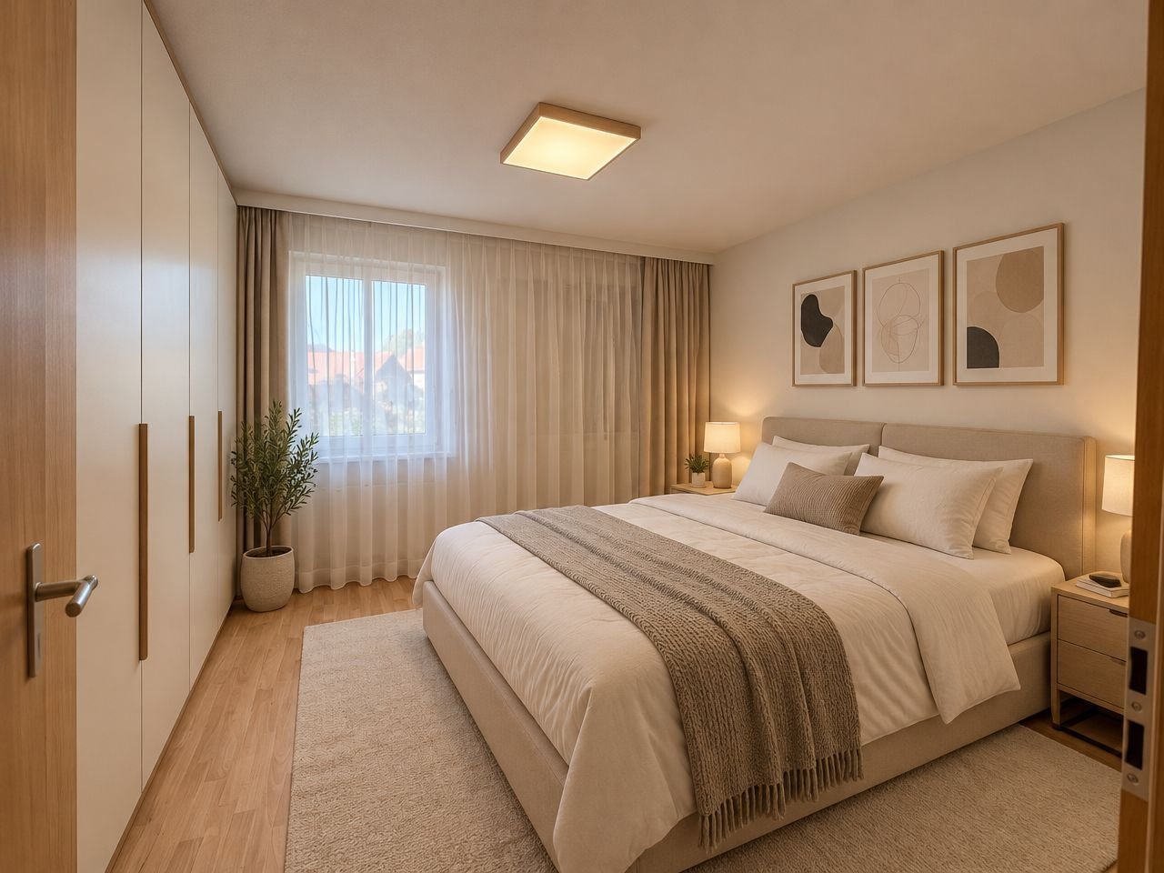 Visualisierung/Einrichtungsbeispiel Schlafzimmer Visualisierung/Einrichtungsbeispiel Schlafzimmer